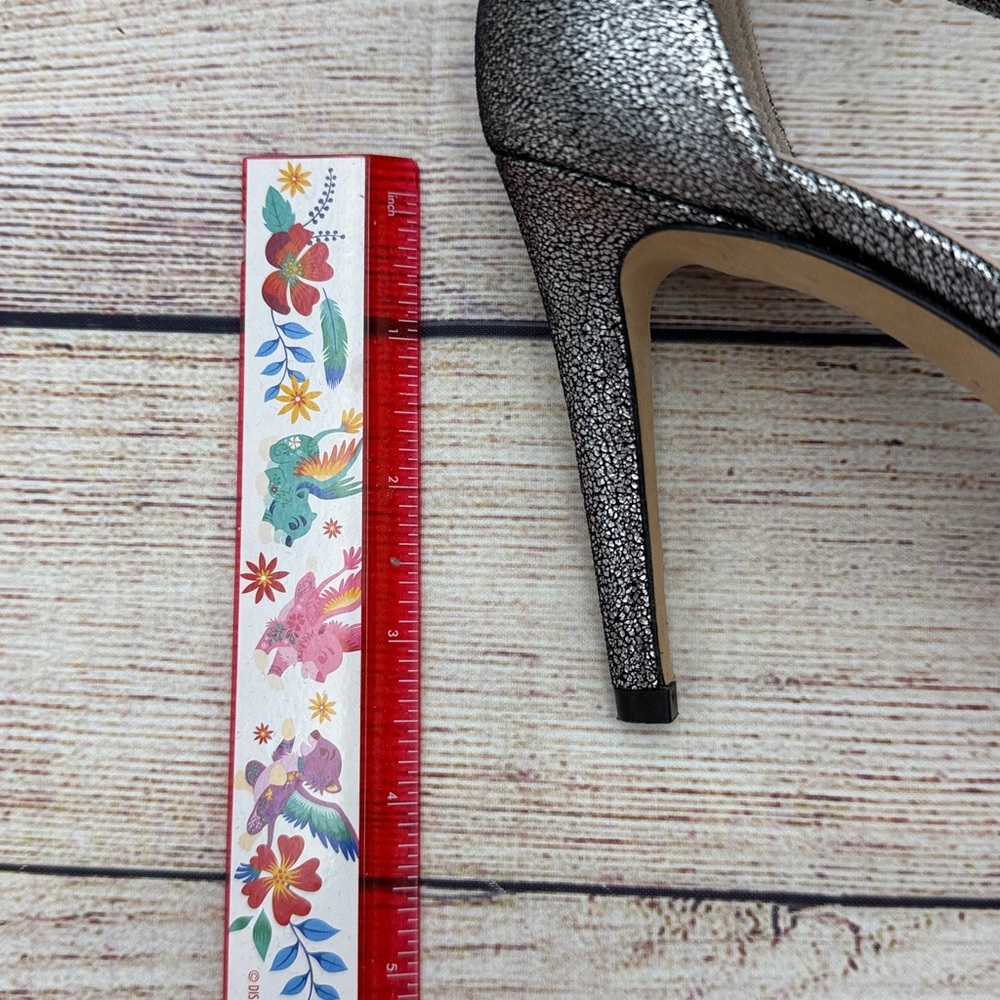 Kate Spade Glittering Silver Heels - Picture 8 of 8